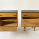 Pair of Nightstands, Novy Domov, Czechoslovakia, 1960s