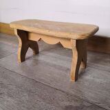 old small bench or step stool