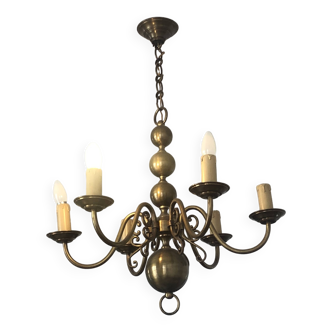 Dutch chandelier 6 branches