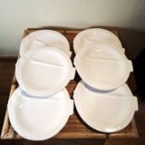 Assiettes poisson Niderviller