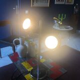 1970s chrome lamp