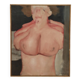 Michel Parré modern painting in the spirit of Maurice Bacon 1964