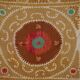 Vintage Turkish hand-knotted rug 135x145 cm
