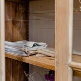Vintage wooden workshop display case “Catherine”