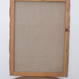 Reproduction of old canvas