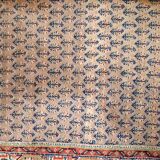 Vintage Indian Carpet Seraband handmade 74cm x 301cm 1970s, 1C813