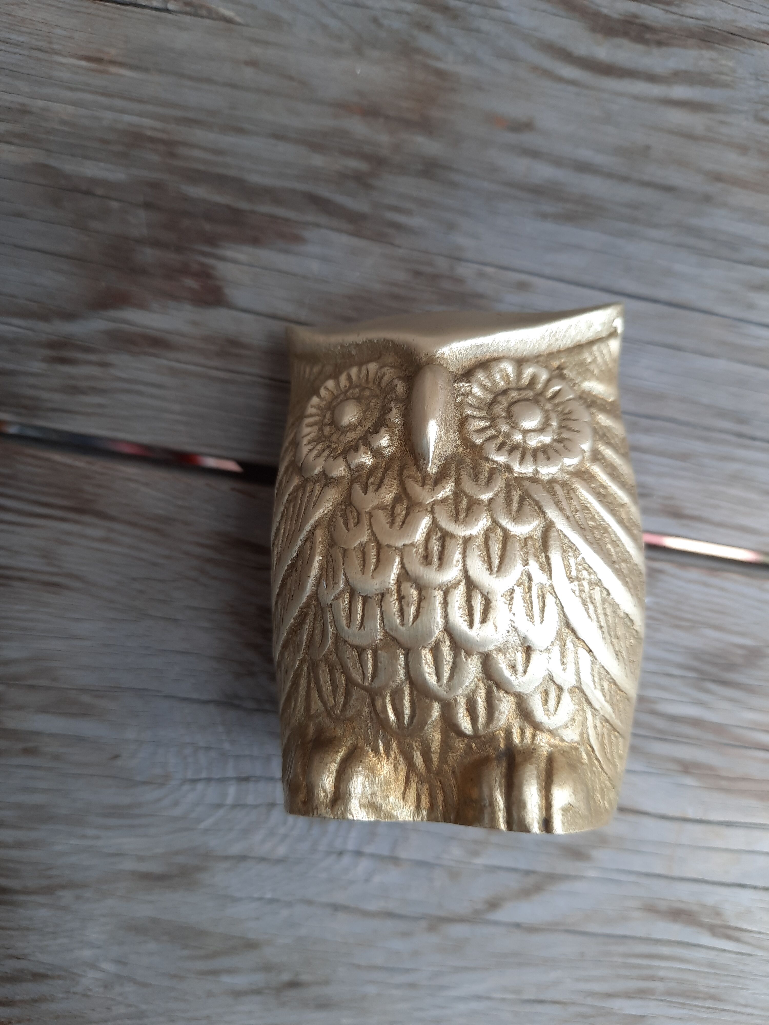 Brass owl