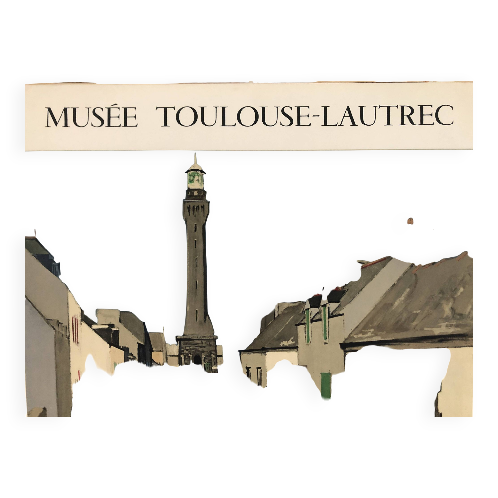 Humblot Poster Toulouse-Lautrec Albi Museum 1968