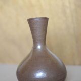 Vintage stoneware vase, flower pot, ball vase with neck, collection