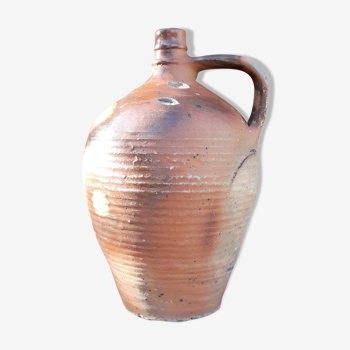 Old stoneware bottle