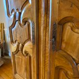 Solid walnut cabinet