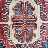 Large vintage rug Chobi Afghan handmade 274x404 cm