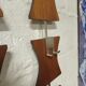 Scandinavian teak coat/hat wearer