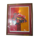 Lithograph Allenbach "le bouquet"