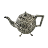 Solid silver teapot