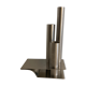 Soliflore vase en inox Létang Rémy, 1970