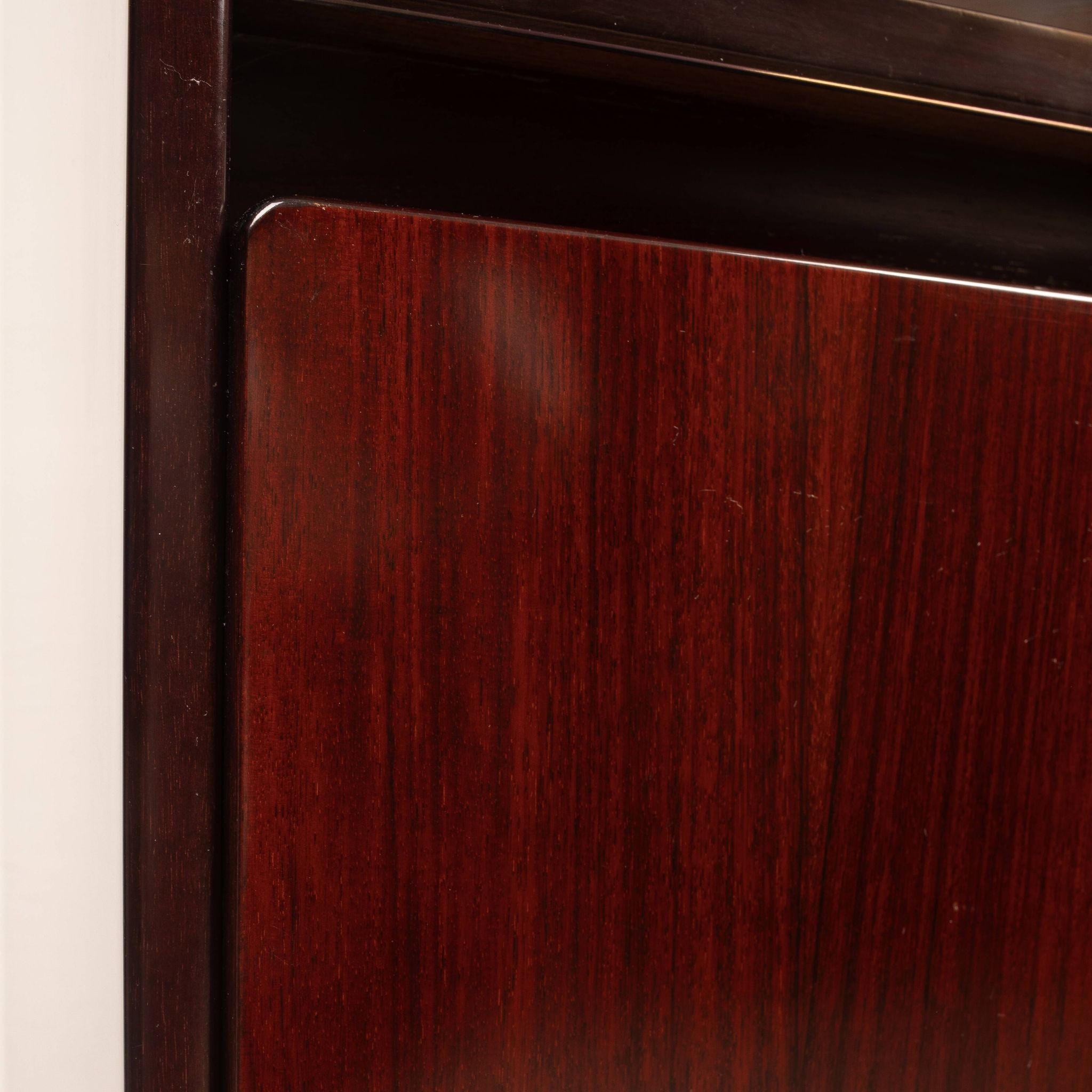 African Rosewood Daniel Cabinet by Paolo Piva for FAMA
