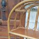 Rattan shelf