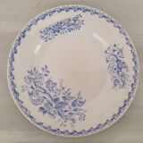 Assiettes Plates Faïence Ancienne Saint Amand Hamage Modèle Flora Vintage