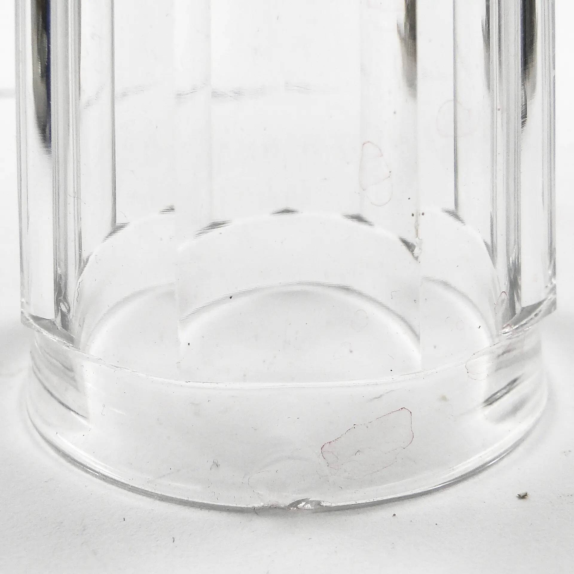 Gobelet Biedermeier, cristal transparent, République tchèque, 19e siècle