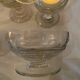 Set of 2 Baccarat crystal champagne glasses