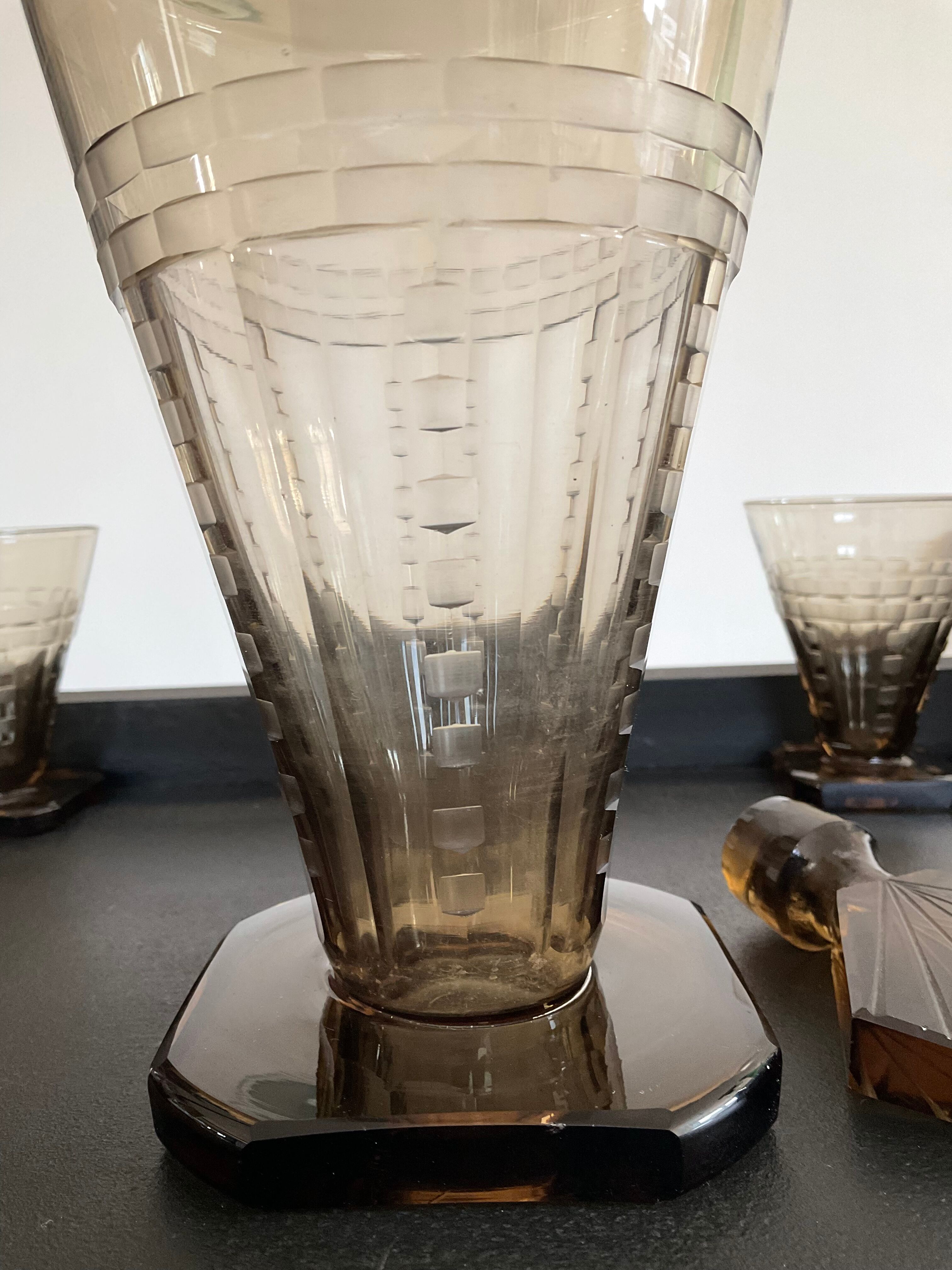 Art Deco liquor service