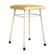 Tabouret en métal Barbantia années 60