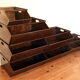 Set of 7 metal industrial lockers with spout "Valentini Lyon"