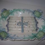 Asparagus dish and its drain