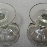 Lot 2 verres anciens "tournée du patron" bar, bistrot estaminet