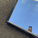 Large black wood mirror 116 x 64