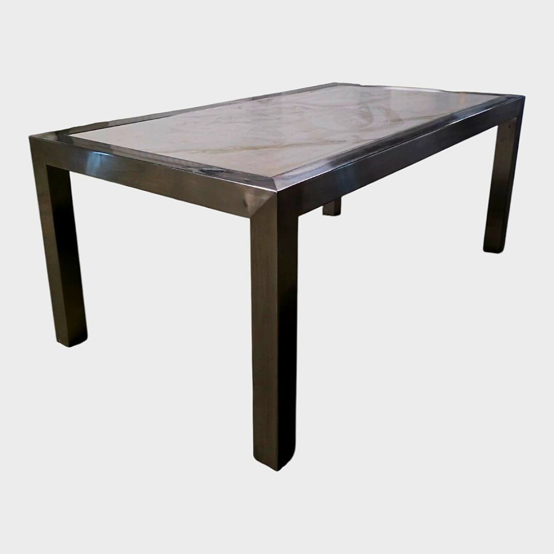 White marble coffee table – Circa 1970