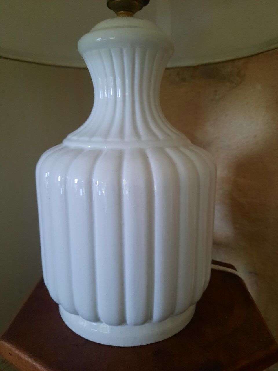 Antique ceramic lamp