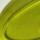 Vintage green relief fish dish Gien