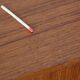 Bedside table, small Scandinavian chest of drawers, 1960, teak.