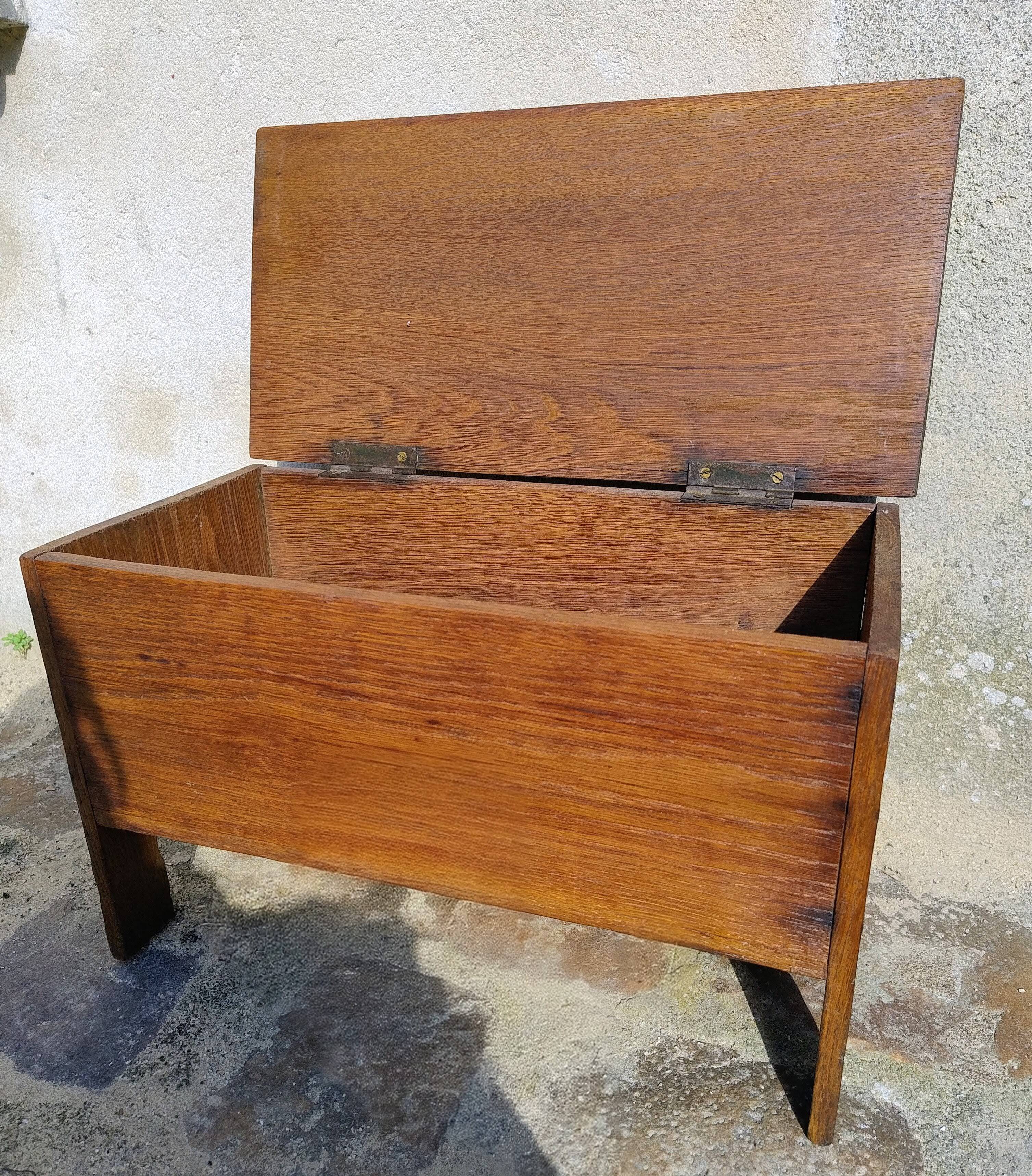 Small wooden chest