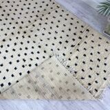 Handmade wool berber rug 276 x 157 cm
