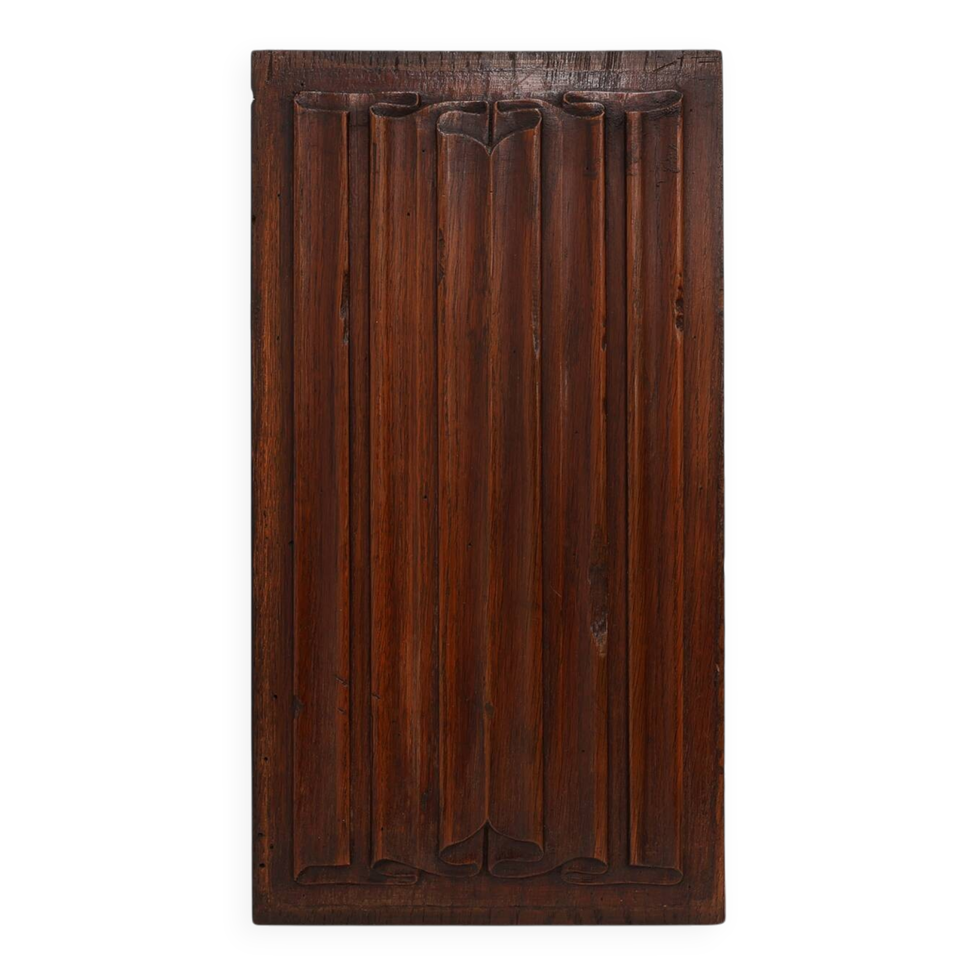 16th Century oak carved Gothic Panel, Belgium