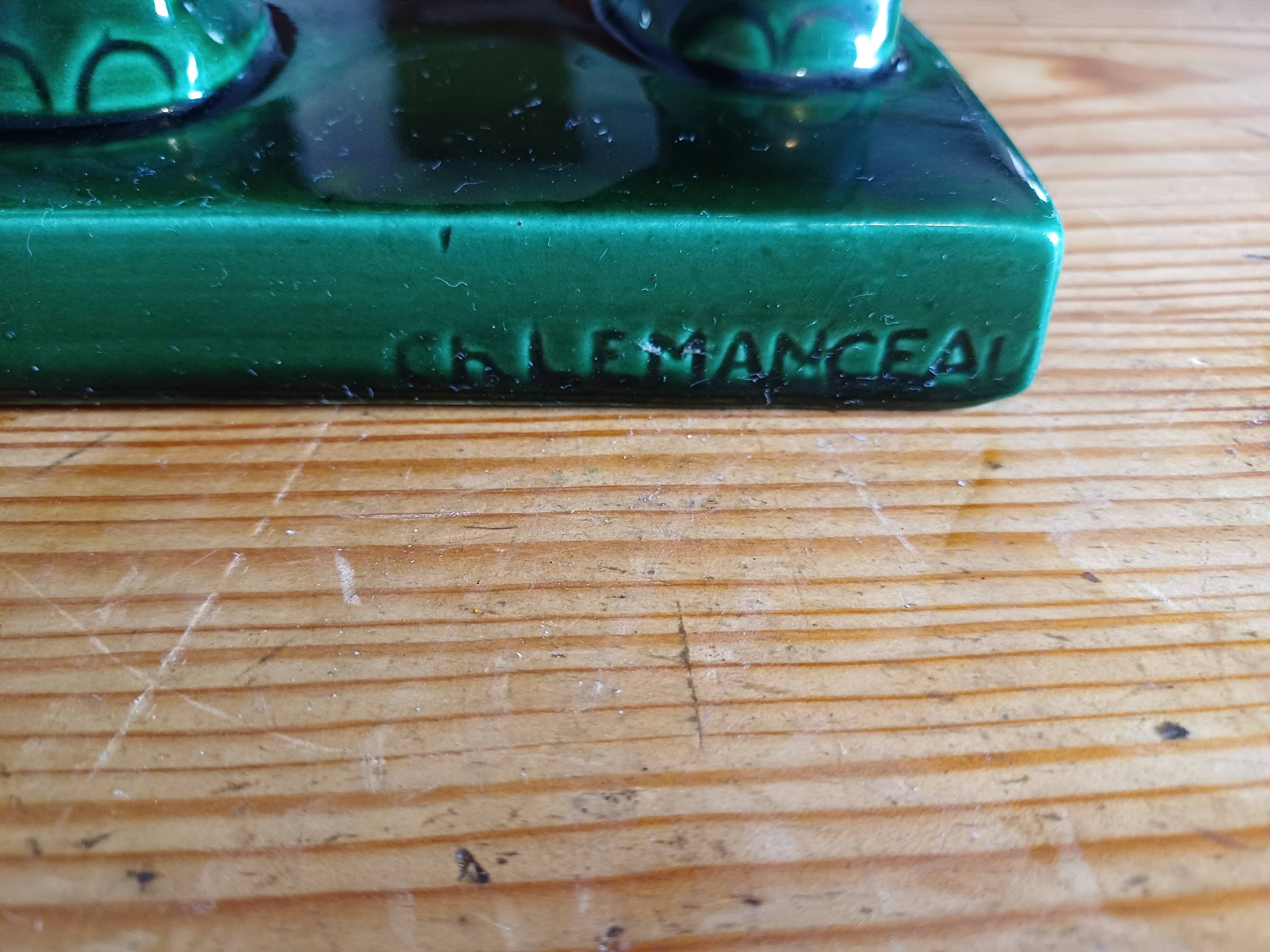 Lemanceau elephant earthenware by St Clément