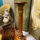 Wooden and brass harness