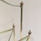 Brass magazine rack. Maison Jansen
