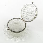 Art Deco bonbonniere, glass, HSG Ząbkowice, Poland, 1930s