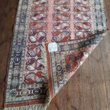 Handmade Turkmen silk carpet 163x117cm