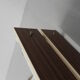 Vintage wall coat rack with 8 hooks and mirror