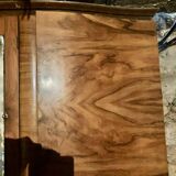 Old black marble chest of drawers