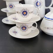 Service à café vintage Bareuther Waldsassen 1970