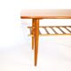 Table basse en teck années 50