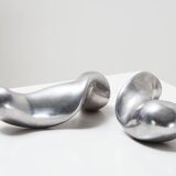 Philippe Starck Set of POAA Dumbbells + Ray Hollis Ashtray for XO 1990s