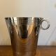 chrome metal champagne bucket 1950