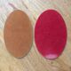 Set of 2 beveled oval mirrors to pose vintage